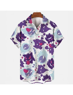 CAMISA POKEMON GENGAR TALLA M