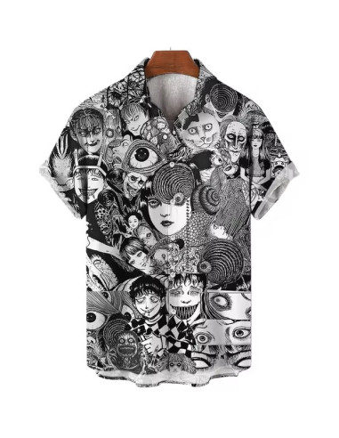 CAMISA JUNJI TIO CHARACTERS TALLA M