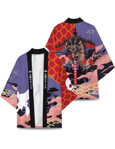 KIMONO CORTO ONE PIECE DRAGON KAIDO