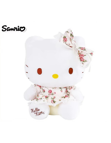 PELUCHE SANRIO HELLO KITTY FLORAL 34cm