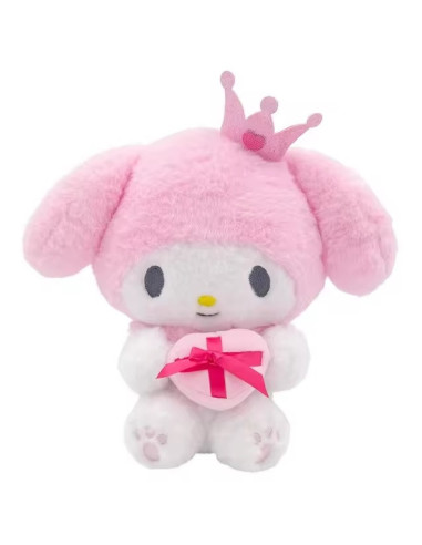 PELUCHE SANRIO MY MELODY w/ CROWN 34cm