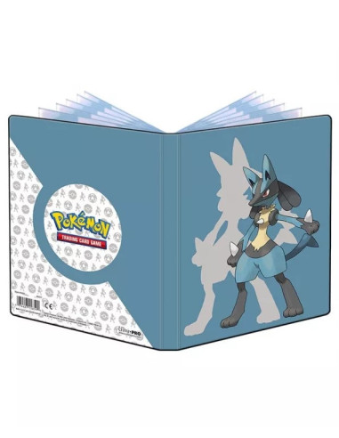 ALBUM 4 bolsillos portfolio Pokemon Lucario Ultra Pro.