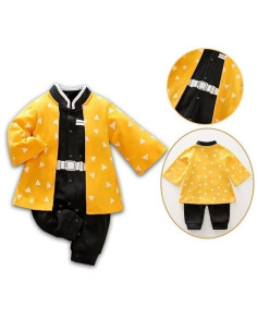 TRAJE BEBE DEMON SLAYER KIMETSU NO YAIBA ZENITSU