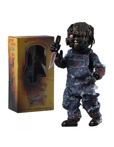 FIGURA GOOD GUY CHARRED CHUCKY SHOUT! FACTORY