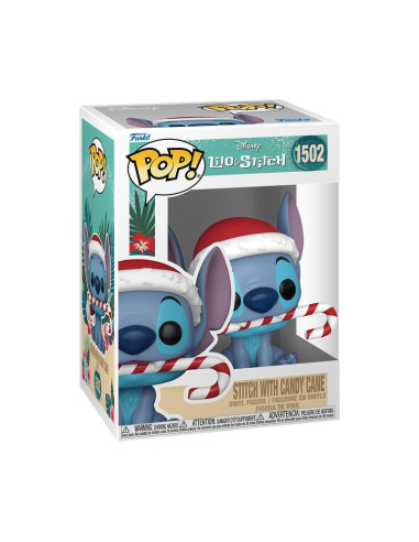 FUNKO POP DISNEY LILO & STITCH STITCH WITH CANDY CANE