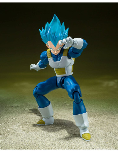 FIGURA S.H. FIGUARTS DRAGON BALL SUPER SS GOD SS VEGETA UNWAVERING SAIYAN PRIDE