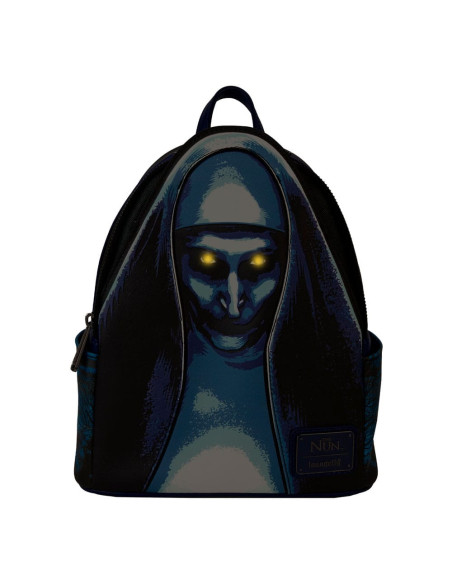MOCHILA LOUNGEFLY WARNER BROS THE NUN (LA MONJA) CON LUZ LED