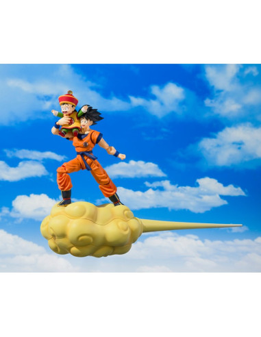 FIGURA S.H. FIGUARTS DRAGON BALL Z SON GOKU & SON GOHAN KID & KINTOUN EXCLUSIVE EDITION