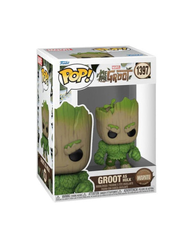 FUNKO POP MARVEL GROOT AS HULK