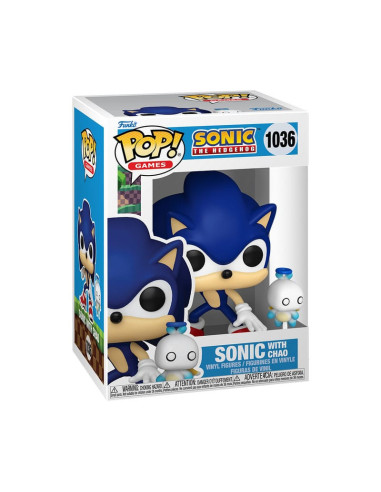 FUNKO POP SONIC THE HEDGEHOG SONIC with HERO CHAO