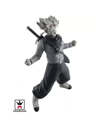 FIGURA DRAGON BALL Z BWFC SS TRUNKS BLACK & WHITE