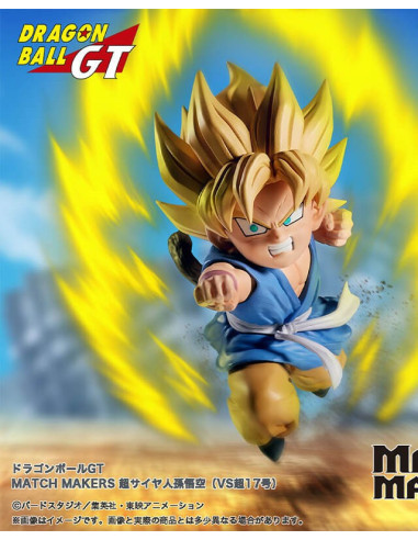 FIGURA DRAGON BALL GT MATCH MAKERS SUPER SAIYAN SON GOKU