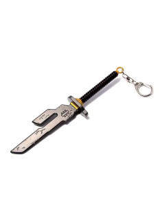 LLAVERO JUJUTSU KAISEN ALABARDA CELESTIAL INVERTIDA TOJI