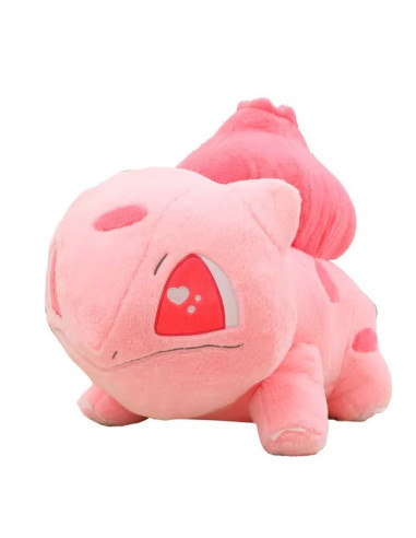 PELUCHE POKEMON BULBASAUR PINK VALENTINE 35cm
