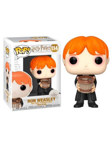 FUNKO POP HARRY POTTER RON WEASLEY PUKING SLUGS w/ BUCKET