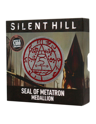 MEDALLON SEAL OF THE METATRON SILENT HILL LIMITED EDITION