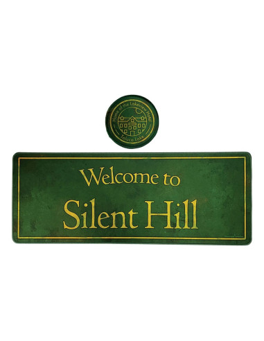 DESK PAD & COASTERS SILENT HILL LAKEVIEW HOTEL