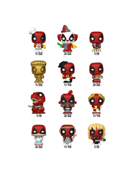 BITTY POP MARVEL DEADPOOL SOBRE SORPRESA