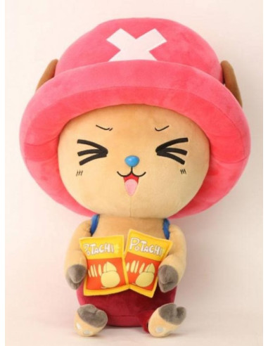MEGA PELUCHE ONE PIECE CHOPPER with POTACHI 48cm