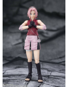 FIGURA S.H. FIGUARTS NARUTO SHIPPUDEN SAKURA HARUNO INHERITOR OF TSUNADES INDOMABLE WILL