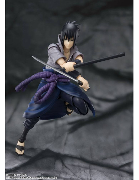 FIGURA S.H. FIGUARTS NARUTO SHIPPUDEN SASUKE UCHIHA HE WHO BEARS ALL HATRED