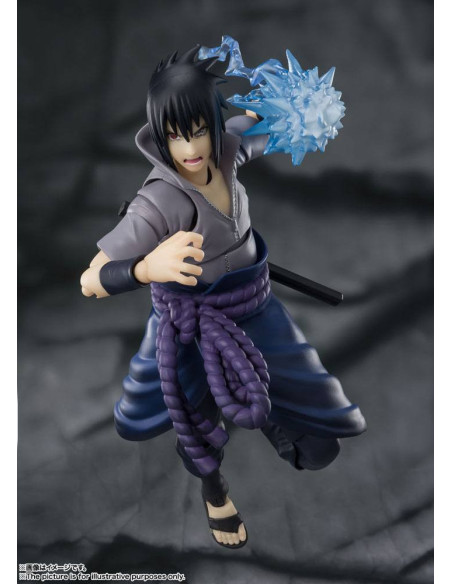 FIGURA S.H. FIGUARTS NARUTO SHIPPUDEN SASUKE UCHIHA HE WHO BEARS ALL HATRED