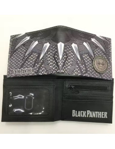 CARTERA CON MONEDERO MARVEL BLACK PANTHER