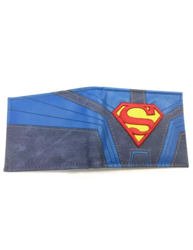 CARTERA CON MONEDERO DC SUPERMAN LOGO