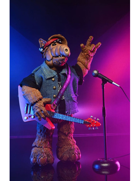 FIGURA NECA REEL TOYS ALF ULTIMATE BORN TO ROCK ALF