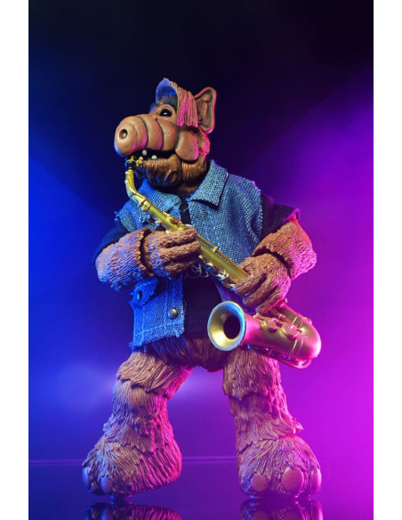 FIGURA NECA REEL TOYS ALF ULTIMATE BORN TO ROCK ALF