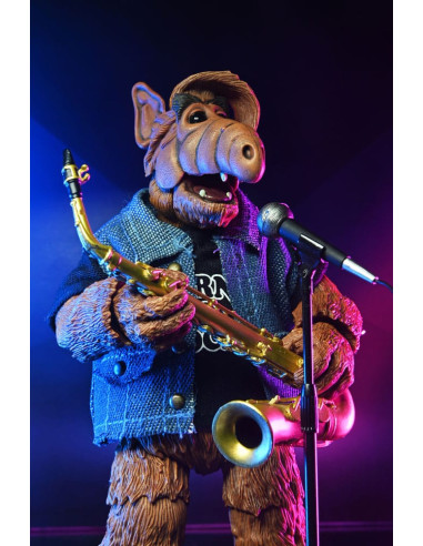 FIGURA NECA REEL TOYS ALF ULTIMATE BORN TO ROCK ALF