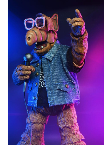 FIGURA NECA REEL TOYS ALF ULTIMATE BORN TO ROCK ALF