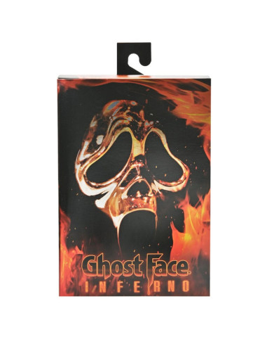 FIGURA ARTICULADA NECA REEL TOYS SCREAM ULTIMATE GHOST FACE INFERNO