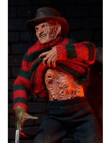 FIGURA NECA REEL TOYS A NIGHTMARE ON ELM STREET  CLOTHED FREDDY KRUEGER ULTIMATE