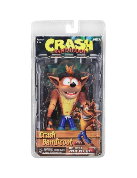 FIGURA ARTICULADA NECA REEL TOYS CRASH BANDICOOT