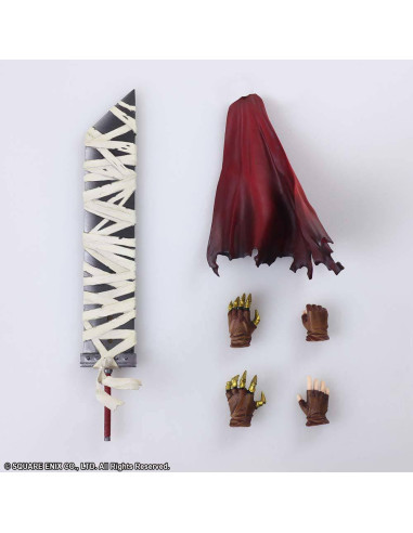 FIGURA BRING ARTS FINAL FANTASY CLOUD STRIFE ANOTHER FORM VARIANT