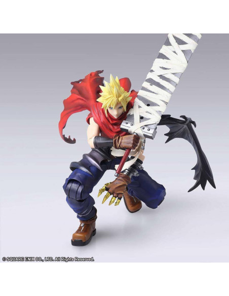 FIGURA BRING ARTS FINAL FANTASY CLOUD STRIFE ANOTHER FORM VARIANT