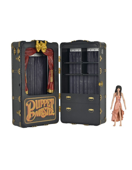 PACK DE FIGURAS NECA REEL TOYS PUPPET MASTER Toulon's Puppet Case & Leech Woman