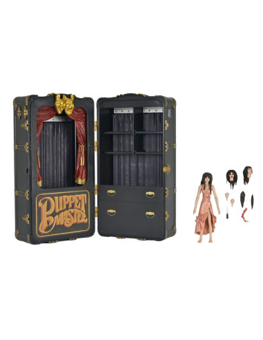 PACK DE FIGURAS NECA REEL TOYS PUPPET MASTER Toulon's Puppet Case & Leech Woman