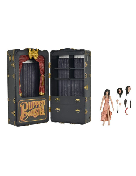 PACK DE FIGURAS NECA REEL TOYS PUPPET MASTER Toulon's Puppet Case & Leech Woman