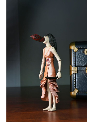 PACK DE FIGURAS NECA REEL TOYS PUPPET MASTER Toulon's Puppet Case & Leech Woman