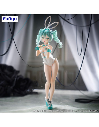 FIGURA HATSUNE MIKU BiCute MIKU RURUDO White Color Ver. 27 cm