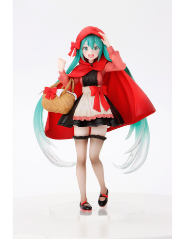 FIGURA HATSUNE MIKU WONDERLAND LITTLE RED RIDING HOOD 18 cm