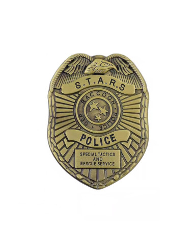 PIN RESIDENT EVIL S.T.A.R.S. RACOON POLICE DEP. BADGE