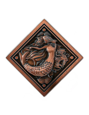 MEDALLON CASA MOREAU RESIDENT EVIL VILLAGE SIRENA