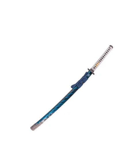 KATANA AFILADA GHOST OF TSUSHIMA JIN SAKAI Gama Alta (ACERO AL CARBONO)