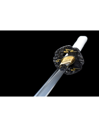 KATANA AFILADA GHOST OF TSUSHIMA JIN SAKAI Gama Alta (ACERO AL CARBONO)