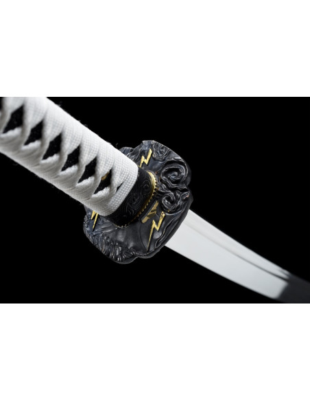 KATANA AFILADA GHOST OF TSUSHIMA JIN SAKAI Gama Alta (ACERO AL CARBONO)