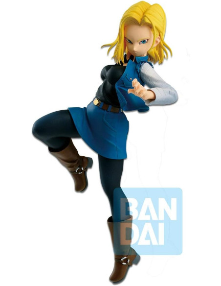 FIGURA ICHIBAN KUJI DRAGON BALL SUPER THE ANDROID BATTLE ANDROID 18