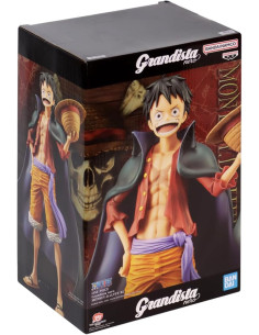 FIGURA ONE PIECE GRANDISTA NERO MONKEY D. LUFFY